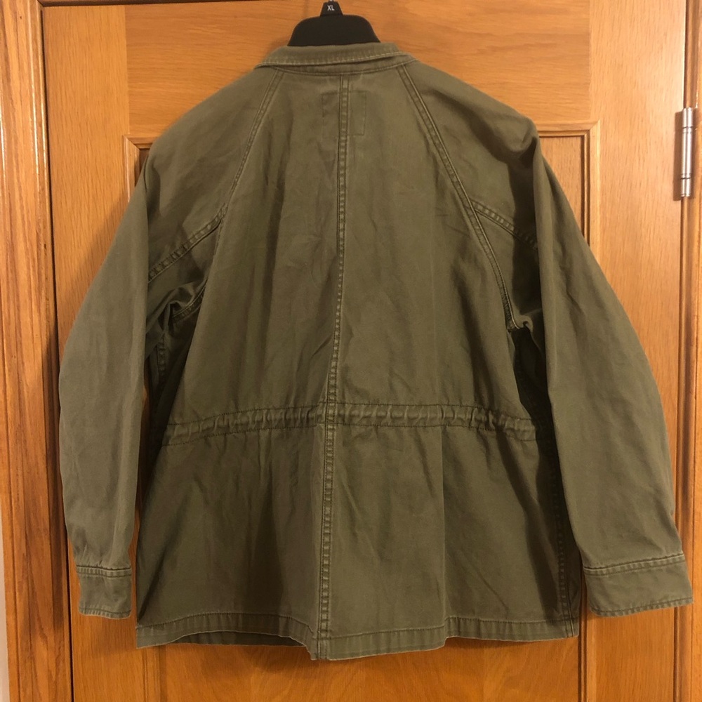 Madewell Northover Utility Jacket in Desert Olive Size XL - Picture 9 of 10